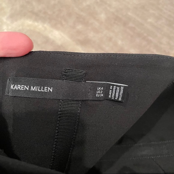 Karen Millen Black Tuxedo Strapless Jumpsuit - Picture 10 of 12